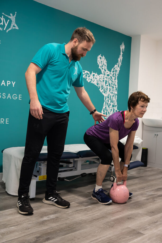 image of someone receiving physiotherapy at Urban Body