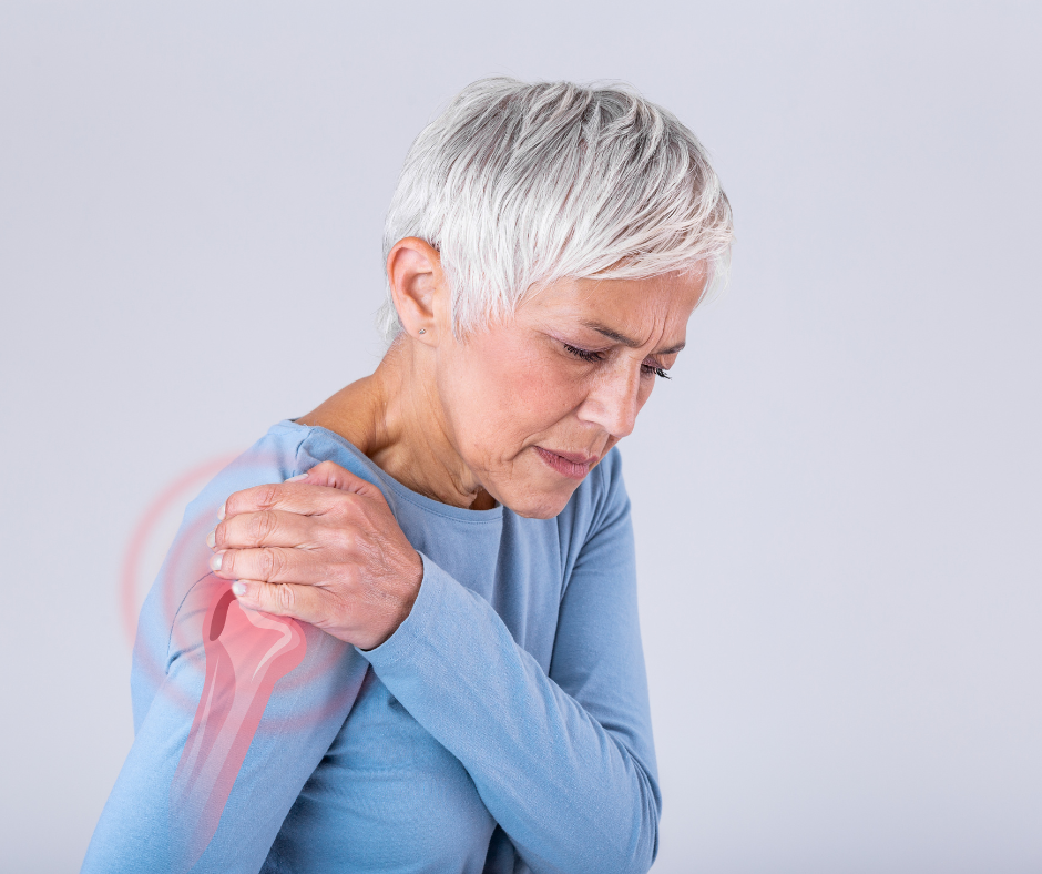 image of chronic shoulder pains